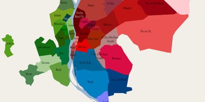 কায়রো আশপাশ মানচিত্র