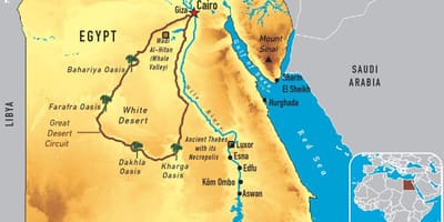 কায়রো বিশ্ব মানচিত্র